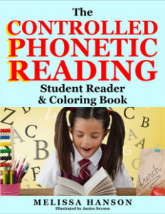Controlled Phonetic Student Reader & Coloring Book (Single Letter Sounds)