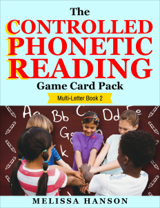 Controlled Phonetic Reading Multi-Letter Game Cards (Book 2)