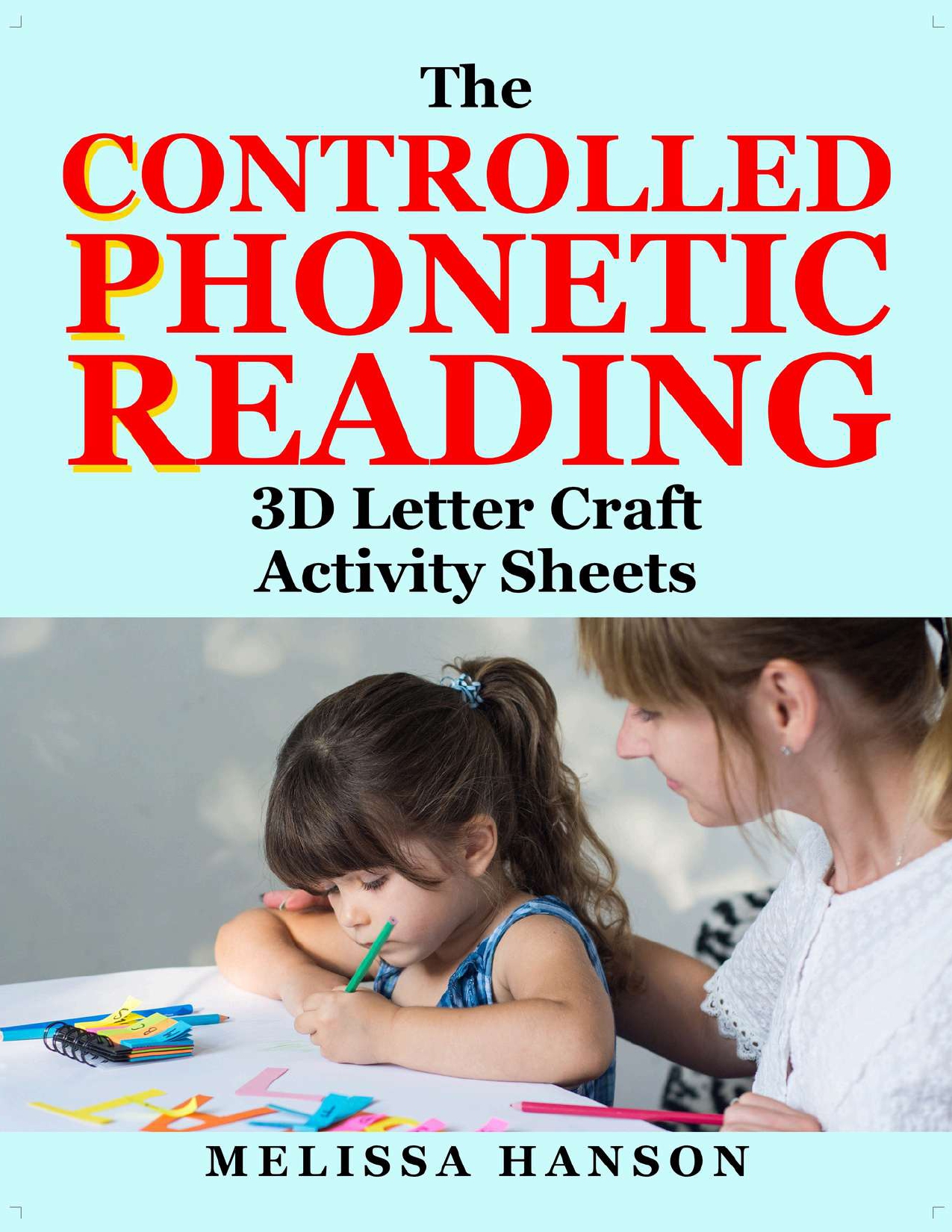 3D Alphabet Letter Craft Worksheets with Lesson Plans