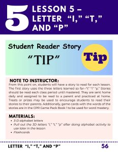 CPR Teacher’s Edition: Reading & Spelling Lesson Plans for Book 1