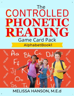 Controlled Phonetic Reading Game Cards (Single-Letter Sounds) Book 1